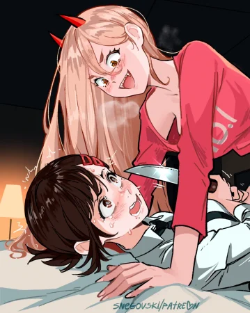 Павер слишком хорни. (Kobeni\Power)